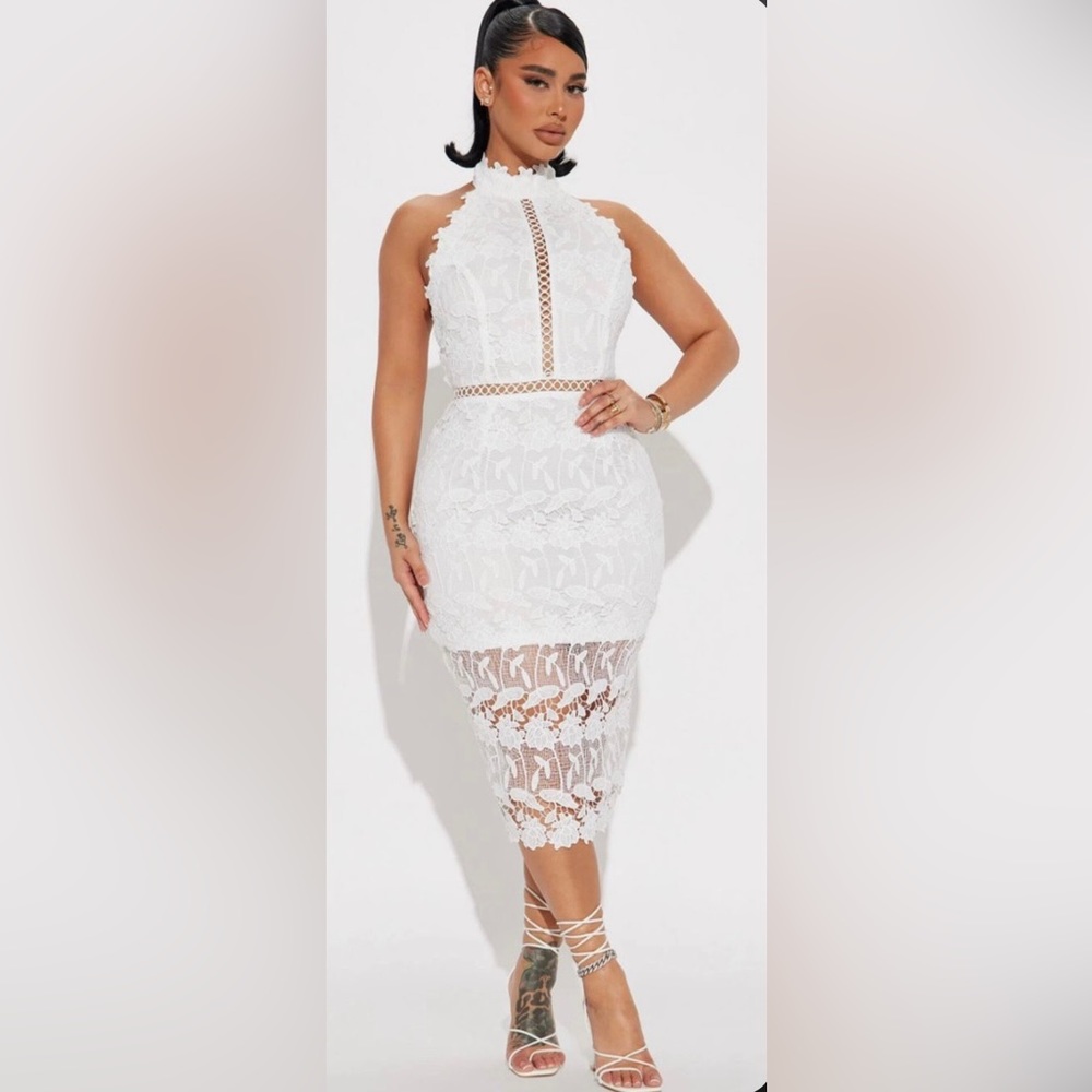 Fashion nova haltered dress
